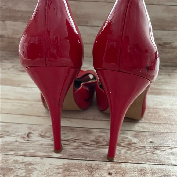 Red Jessica Simpson High Heels - Picture 2 of 6